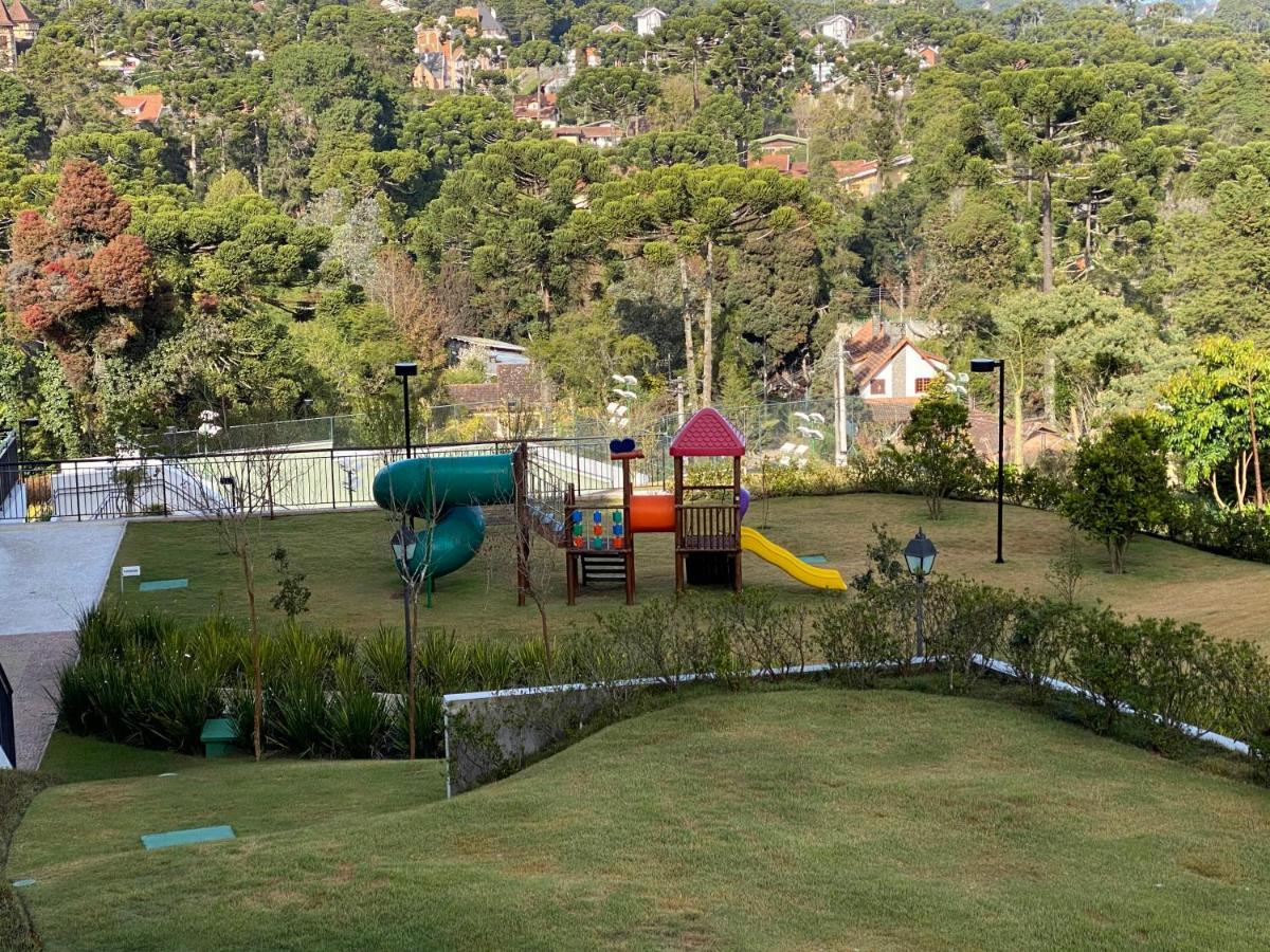 Apartamento em Campos do Jordão ao lado do Capivari Exterior foto